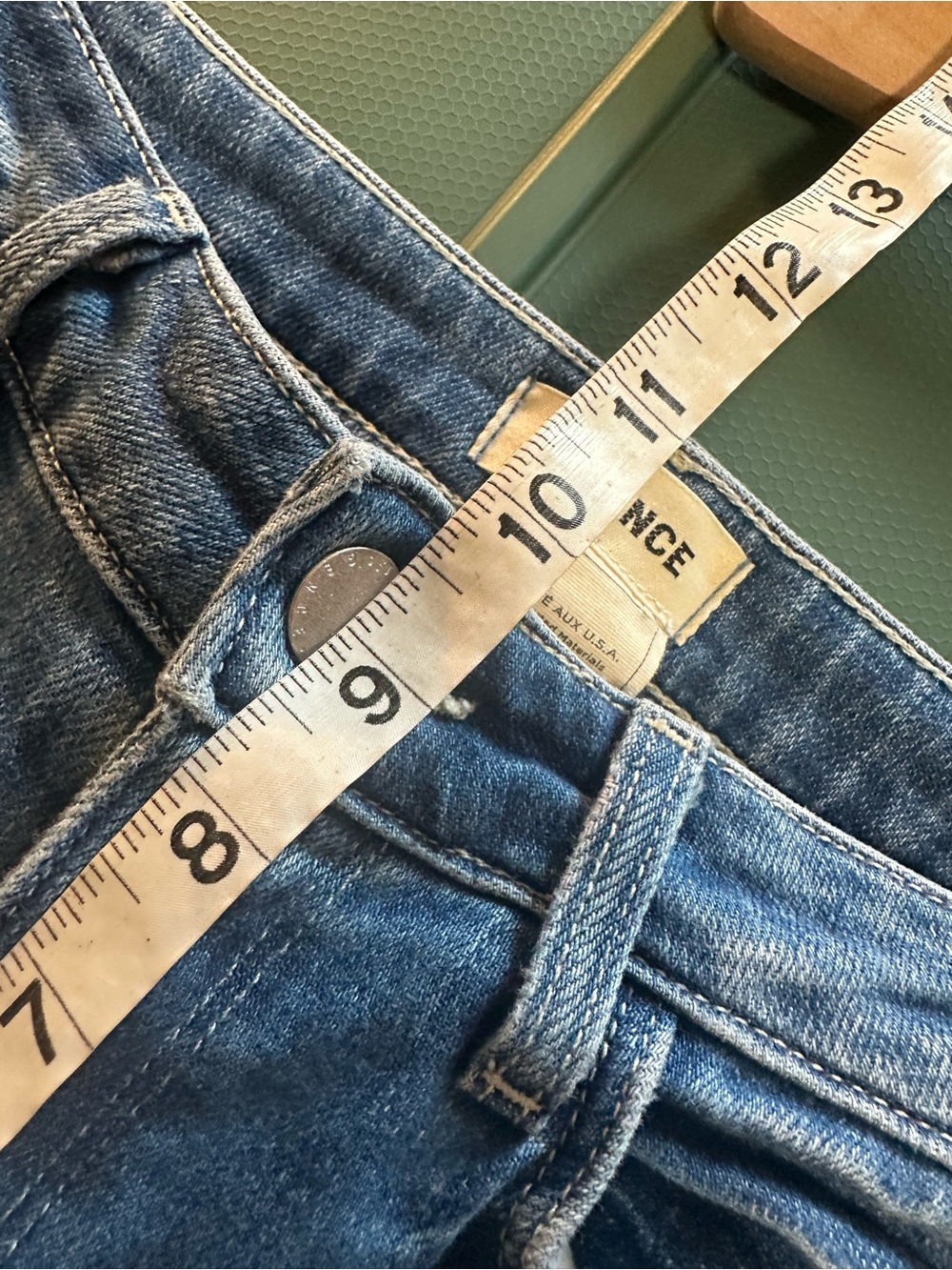 L’AGENCE Sera High Waist Flare Jeans bordello wash size 25 - Picture 7 of 10